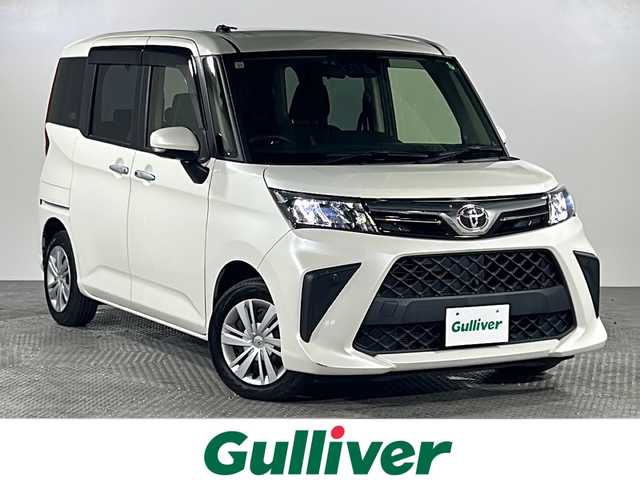 トヨタ ルーミー G 沖縄県 2020(令2)年 7万km パールホワイトⅢ 禁煙車/県外仕入れ/純正ナビ/【CD/DVD/フルセグTV/BT】/全方位カメラ/バックカメラ/ETC/両側パワースライドドア/衝突被害軽減ブレーキ/クリアランスソナー/横滑り防止装置/LEDヘッドライト/オートライト/スマートキー