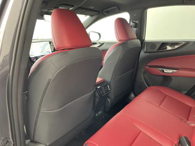 レクサス ＮＸ 350h 兵庫県 2024(令6)年 0.1万km ソニッククロム ・純正14インチディスプレイナビTV・BT・USB・MiraCast/・アラウンドビューモニター/・レーンディパーチャーアラート/・クリアランスソナー/・パーキングサポートブレーキ/・ブラインドスポットモニター/・安心降車アシスト/。リアクロストラフィックアラート/・リアカメラディテクション/・ロードサインアシスト/・プロアクティブドライビングアシスト/・ヘッドアップディスプレイ/・レーダークルーズコントロール/・レーントレーシングアシスト/・赤黒コンビレザーシート/・シートヒーター/・シートベンチレーション/・パワーシート/・パワーバックドア/・ステアリングヒーター/・前後ドライブレコーダー/・ビルトインETC2.0/・パドルシフト/・LEDオートライト/・フォグランプ/・オートマチックハイビーム/・ステアリングリモコン/・オートワイパー/・電子パーキングブレーキ/・ブレーキホールド/・純正18インチアルミホイール/・純正フロアマット/・W+サイドエアバック/・カーテンエアバック/・スマートキー/・プッシュスタート