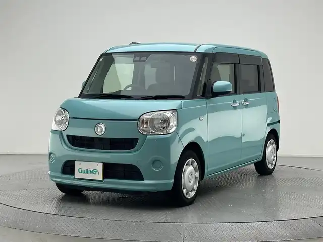 ダイハツ ムーヴ キャンバス X LTD SA Ⅲ 兵庫県 2018(平30)年 4.3万km ファインミントメタリック 社外ナビ（CD/Bt)/・CN-E300b/ワンセグTV/両側パワースライドドア/アイドリングストップ/ライトレベライザー/PCS/プッシュスタート/社外フロアマット/ドアバイザー/スマートキー/オートハイビーム/オートライト
