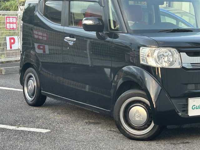 ホンダ Ｎ ＢＯＸ スラッシュ X 静岡県 2017(平29)年 4.6万km クリスタルブラックパール ユーザー買取車両/ワンオーナー/純正SDナビ（VRM-175VFi)/　【CD/BT/フルセグTV】/バックカメラ/クルーズコントロール/シートヒーター/オートライト/カーテンエアバック/ETC/USB端子/横すべり防止/プッシュスタート/スペアキー
