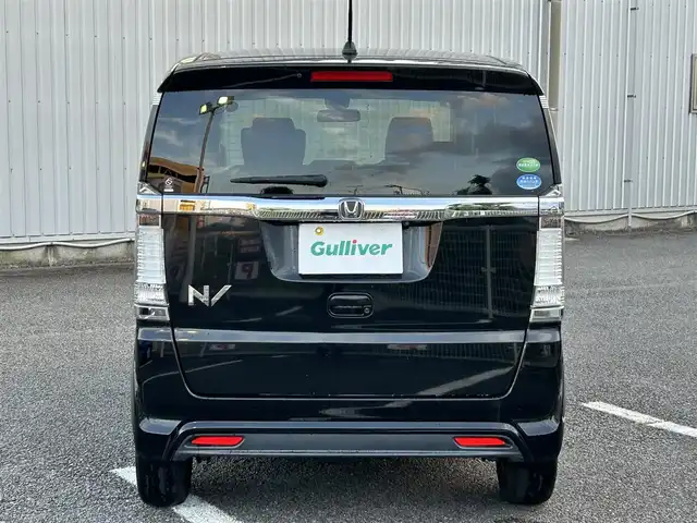 ホンダ Ｎ ＢＯＸ スラッシュ X 静岡県 2017(平29)年 4.6万km クリスタルブラックパール ユーザー買取車両/ワンオーナー/純正SDナビ（VRM-175VFi)/　【CD/BT/フルセグTV】/バックカメラ/クルーズコントロール/シートヒーター/オートライト/カーテンエアバック/ETC/USB端子/横すべり防止/プッシュスタート/スペアキー