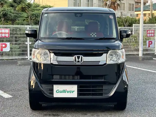 ホンダ Ｎ ＢＯＸ スラッシュ X 静岡県 2017(平29)年 4.6万km クリスタルブラックパール ユーザー買取車両/ワンオーナー/純正SDナビ（VRM-175VFi)/　【CD/BT/フルセグTV】/バックカメラ/クルーズコントロール/シートヒーター/オートライト/カーテンエアバック/ETC/USB端子/横すべり防止/プッシュスタート/スペアキー