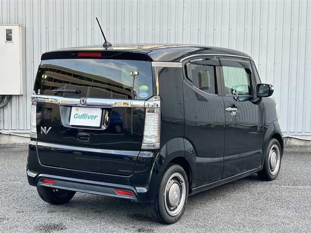 ホンダ Ｎ ＢＯＸ スラッシュ X 静岡県 2017(平29)年 4.6万km クリスタルブラックパール ユーザー買取車両/ワンオーナー/純正SDナビ（VRM-175VFi)/　【CD/BT/フルセグTV】/バックカメラ/クルーズコントロール/シートヒーター/オートライト/カーテンエアバック/ETC/USB端子/横すべり防止/プッシュスタート/スペアキー