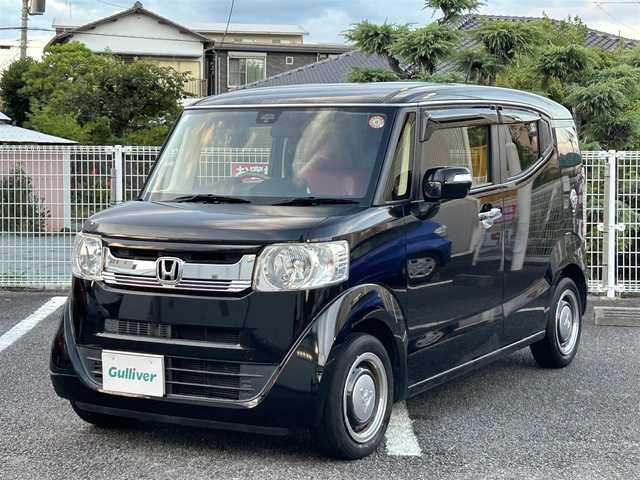 ホンダ Ｎ ＢＯＸ スラッシュ X 静岡県 2017(平29)年 4.6万km クリスタルブラックパール ユーザー買取車両/ワンオーナー/純正SDナビ（VRM-175VFi)/　【CD/BT/フルセグTV】/バックカメラ/クルーズコントロール/シートヒーター/オートライト/カーテンエアバック/ETC/USB端子/横すべり防止/プッシュスタート/スペアキー
