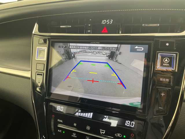 トヨタ ハリアー グランド 愛知県 2017(平29)年 6.2万km ホワイトパールクリスタルシャイン モデリスタエアロパーツ/9インチSDナビ（あり）/バックカメラ/コーナーセンサー/アルミホイール/LEDヘッドライト/ETC/フルセグTV/CD DVD/Bluetooth/ステアリングスイッチ/スマートキー/プッシュスタート