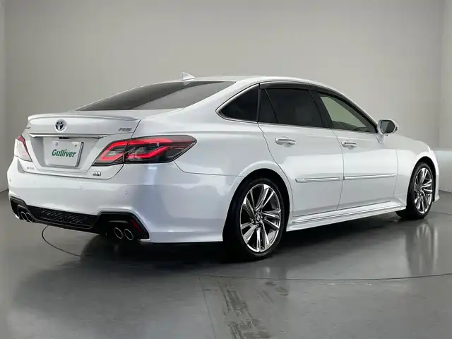 トヨタ クラウン ハイブリッド RS アドバンス 愛知県 2022(令4)年 5.1万km プレシャスホワイトパール 後期型　純正１２．３型ナビ　全方位カメラ　禁煙　デジタルインナーミラー　全周囲ドラレコ　黒革　セーフティセンス　衝突軽減　追従クルコン　ＢＳＭ　フルセグＴＶ　ＤＶＤ　ＡＣ１００Ｖ　シートヒータ　ＥＴＣ2.0 コーナーセンサー　パワーシート　オートハイビーム　LEDオートライト　フォグランプ　