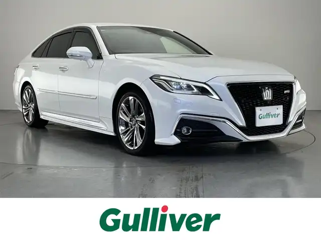トヨタ クラウン ハイブリッド RS アドバンス 愛知県 2022(令4)年 5.1万km プレシャスホワイトパール 後期型　純正１２．３型ナビ　全方位カメラ　禁煙　デジタルインナーミラー　全周囲ドラレコ　黒革　セーフティセンス　衝突軽減　追従クルコン　ＢＳＭ　フルセグＴＶ　ＤＶＤ　ＡＣ１００Ｖ　シートヒータ　ＥＴＣ2.0 コーナーセンサー　パワーシート　オートハイビーム　LEDオートライト　フォグランプ　