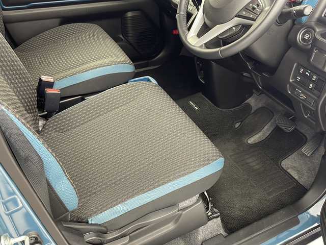 スズキ ハスラー HYBRID X ターボ 岐阜県 2020(令2)年 8.3万km デニムブルー ガンメタリック 2トーン 純正9インチナビ/CD/DVD/Bluetooth/USB/アダプティブクルーズコントロール/前後ドライブレコーダー/デュアルセンサーブレーキサポート/車線逸脱警報機能/パーキングセンサー/シートーヒーター/電動格納ミラー/純正15インチアルミホイール/純正フロアマット