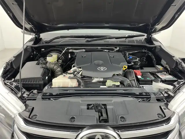 トヨタ ハイラックス Z 群馬県 2018(平30)年 2.8万km アティチュードブラックマイカ ＪＡＯＳフロントグリル　ＴＲＤオーバーフェンダー　キャノピー　社外マフラー　純正ナビ　バックカメラ　衝突被害軽減ブレーキ　レーンアシスト　ＬＥＤヘッドライト　ＥＴＣ　プッシュスタート　４ＷＤ　禁煙車