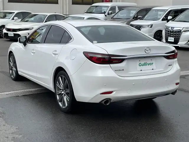 マツダ マツダ６セダン XD Lパッケージ 群馬県 2019(令1)年 4万km スノーフレイクホワイトパールマイカ サンルーフ/純正8インチナビ/フルセグTV・Bluetooth・CD・DVD/BOSEサウンドシステム/全周囲モニター/ETC2.0/スマートシティブレーキサポート/レーダークルーズコントロール/前後コーナーセンサー/ブラインドスポットモニター/交通標識認識システム/レーンキープアシスト/パーキングセンサー/電動パーキングブレーキ/シートヒーター完備/エアシートD/N席/パワーシートD/N席/ステアリングヒーター/ツインターボエンジン/純正19インチAW/オートLEDヘッドライト/革巻きステアリング/パドルシフト