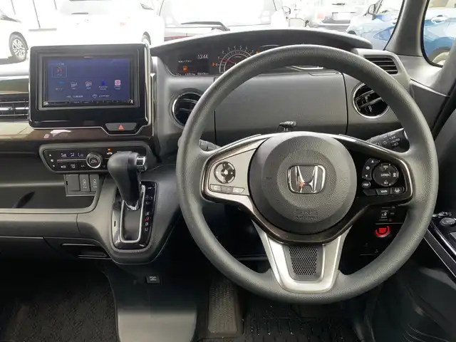 ホンダ Ｎ ＢＯＸ カスタム G EX ホンダセンシング 大阪府 2018(平30)年 5.7万km クリスタルブラックパール 社外ナビ/   TV/CD/DVD/Bluetooth/USB/衝突軽減/バックモニター/片側パワースライドドア/レーダークルーズコントロール/ステアリングスイッチ/横滑り防止装置/コーナーセンサー/純正14インチアルミホイール/純正フロアマット/プッシュスタート/スマートキー/ＥＴＣ/ＬＥＤライト