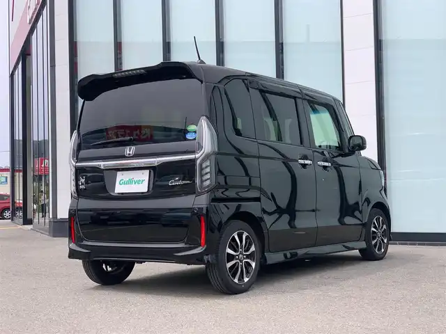 ホンダ Ｎ ＢＯＸ カスタム G EX ホンダセンシング 大阪府 2018(平30)年 5.7万km クリスタルブラックパール 社外ナビ/   TV/CD/DVD/Bluetooth/USB/衝突軽減/バックモニター/片側パワースライドドア/レーダークルーズコントロール/ステアリングスイッチ/横滑り防止装置/コーナーセンサー/純正14インチアルミホイール/純正フロアマット/プッシュスタート/スマートキー/ＥＴＣ/ＬＥＤライト