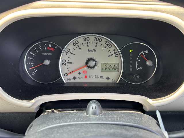 ダイハツ ミラ ココア プラスX 福岡県 2010(平22)年 9.6万km ミストブルーマイカメタリック 盗難防止装置/ベンチシート/純正フロアマット/BT接続/バックカメラ/AAC/ルーフレール/SDナビ/フルセグTV/ETC/CDチェンジャー