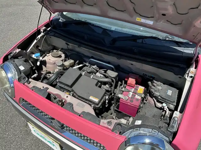 スズキ ハスラー G 山形県 2014(平26)年 8.9万km キャンディピンクメタリック/ホワイト2トーンルーフ 禁煙車/4WD/社外メモリーナビ／フルセグTV/Bluetooth/DVD/CD/SD/USB/AUX/グリップコントロール/ヒルディセント/横滑り防止/プッシュスタート/スマートキー２本/純正フロアマット/スタッドレス車載