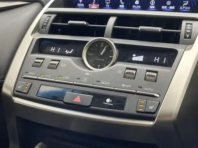 レクサス ＮＸ 300h Iパッケージ 滋賀県 2018(平30)年 8.3万km ソニッククォーツ 純正10.3型ナビ/（CD/DVD/Blu-ray/BT/フルセグTV/SD/USB/AUX）/プリクラッシュセーフティ/レーダークルーズコントロール/レーンディパーチャーアラート/オートマチックハイビーム/モデリスタエアロ（F/S/R）/バックカメラ/ビルトインETC/ドライブレコーダー/レザーシート/前席シートヒーター/ステアリングヒーター/パワーバックドア/パドルシフト/LEDヘッドライト/社外フロアマット/純正18インチAW
