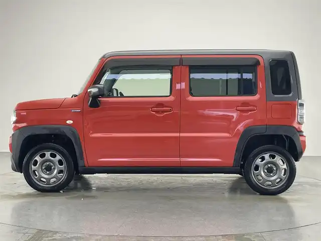 スズキ ハスラー HYBRID G 愛知県 2020(令2)年 2.4万km バーミリオンオレンジ/ガンメタリック2トーン 社外ナビ　シートヒーター　禁煙車　フルセグＴＶ　Ｂｌｕｅｔｏｏｔｈ　ＤＶＤ　デュアルカメラブレーキ　衝突軽減装置　車線逸脱　パーキングセンサー　ＥＴＣ　プッシュスタート　純正フロアマット　ドアバイザー