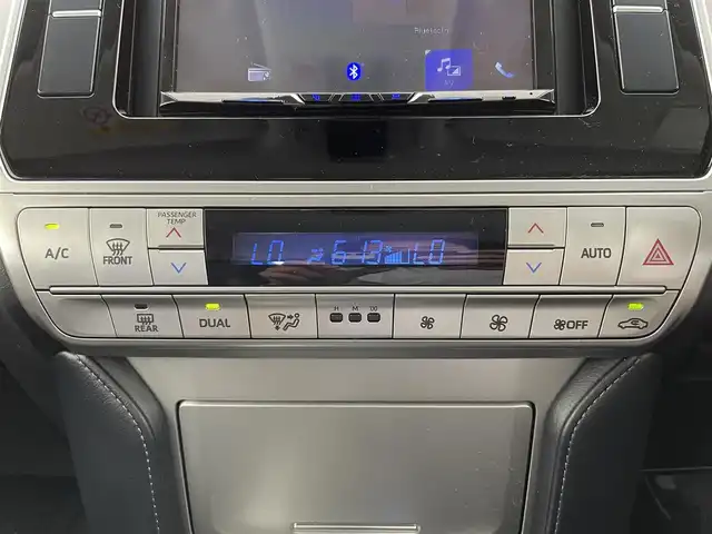 トヨタ ランドクルーザー プラド TX Lパッケージ 富山県 2019(平31)年 4.3万km パール 4WD/モデリスタエアロ/社外ディスプレイオーディオ（CD/DVD/BT）/バックカメラ/黒革シート/レーダークルーズコントロール/衝突被害軽減ブレーキ/クリアランスソナー/レーンキープアシスト/前席パワーシート/前席シートヒーター/エアシート/LEDヘッドライト/オートライト/ラゲッジマット/プッシュスタート/純正フロアマット