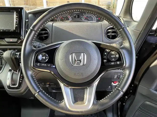 ホンダ Ｎ ＢＯＸ カスタム G EX ターボ ホンダセンシング 宮崎県 2019(平31)年 4.6万km プレミアムベルベットパープル・パール 純正ナビ「VXM-194VFi」/(AM.FM.Bluetooth.DVD.CD)/ホンダセンシング/スーパースライドシート/フルセグTV/バックカメラ/両側パワースライドドア/レーダークルーズコントロール/ETC/オートライト/ハーフレザーシート/レーンキープアシスト/横滑り防止機能/衝突軽減ブレーキ/オートエアコン/パワーステアリング/パワーウィンドウ