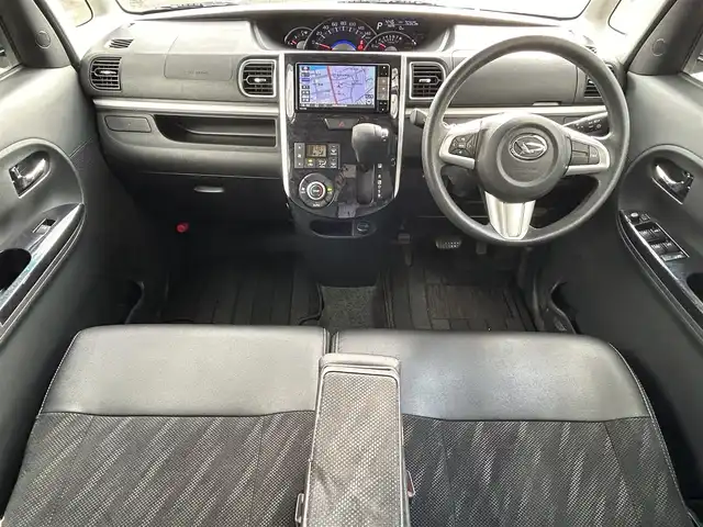 ダイハツ タント カスタムX トップED LTD SAⅢ 長崎県 2018(平30)年 7.1万km ブラックマイカメタリック 純正ナビ（AM/FM/TV/BT/DVD/SD)/全方位カメラ/ドラレコ前方/純正フロアマット/純正アルミ/両側パワースライドドア/アイドリングストップ/スペアキー/オートライト/シートヒーターD席