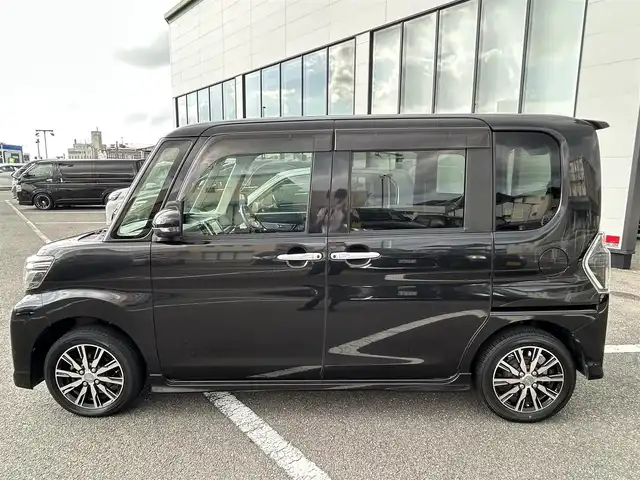 ダイハツ タント カスタムX トップED LTD SAⅢ 長崎県 2018(平30)年 7.1万km ブラックマイカメタリック 純正ナビ（AM/FM/TV/BT/DVD/SD)/全方位カメラ/ドラレコ前方/純正フロアマット/純正アルミ/両側パワースライドドア/アイドリングストップ/スペアキー/オートライト/シートヒーターD席