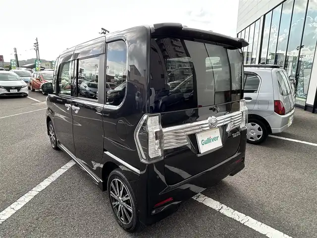 ダイハツ タント カスタムX トップED LTD SAⅢ 長崎県 2018(平30)年 7.1万km ブラックマイカメタリック 純正ナビ（AM/FM/TV/BT/DVD/SD)/全方位カメラ/ドラレコ前方/純正フロアマット/純正アルミ/両側パワースライドドア/アイドリングストップ/スペアキー/オートライト/シートヒーターD席