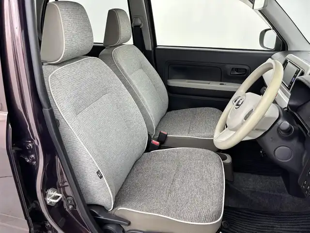 ダイハツ ミラ トコット G リミテッド SAⅢ 福岡県 2021(令3)年 4.9万km プラムブラウンクリスタルマイカ 純正ナビ／フルセグＴＶ　/アラウンドビューモニター　/前方ドライブレコーダー　/コーナーセンサー　/衝突軽減ブレーキ　/横滑り防止装置　/アイドリングストップ　/シートヒーター　/プッシュスタート　/ＬＥＤヘッドライト