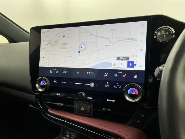 レクサス ＮＸ 350h バージョンL 福井県 2023(令5)年 2.3万km グレー サンルーフ/赤革シート/純正14型ディスプレイオーディオ/（ナビ/AM/FM/フルセグTV/Bluetooth）/フルセグTV/アラウンドビューモニター/ビルトインETC2.0/ステアリングスイッチ/パドルシフト/ステアリングヒーター/レーダークルーズコントロール/オートライト/オートハイビーム/シートメモリー/パワーシート/シートヒーター/エアシート/パワーバックドア/衝突軽減システム/レーンキープアシスト/クリアランスソナー/コーナーセンサー/BSM/HUD/プッシュスタート/純正フロアマット/純正20インチアルミ/スペアキー/保証書