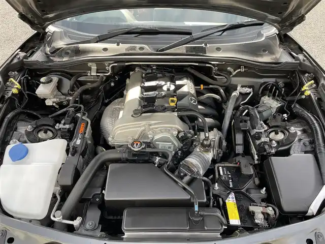 マツダ ロードスター ＲＦ VS 兵庫県 2016(平28)年 5万km マシーングレープレミアムM /メーカーOP ツートンルーフ（ブラック）//ブラウンレザーシート//シートヒーター（運転席、助手席）//BOSEサウンド//純正ナビ//地デジ/DVD/BT/USB//ステアリングリモコン//パドルシフト//オートLEDヘッドランプ//純正17インチAW//ETC//BSM（ブラインドスポットモニタリング）//HBC（ハイビームコントロールシステム）//車線逸脱警報システム//RCTA（リヤクロストラフィックアラート）//スペアキー