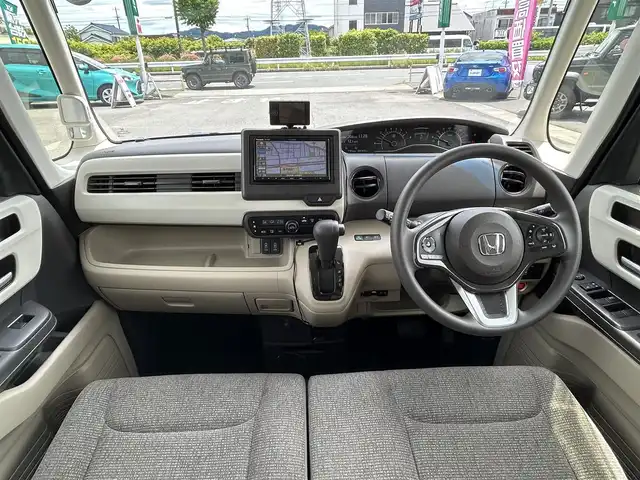 ホンダ Ｎ ＢＯＸ G L ホンダセンシング 愛知県 2018(平30)年 3.2万km プレミアムアイボリーP 社外メモリナビ/フルセグテレビ/バックカメラ/Bluetooth/クルーズコントロール/プッシュスタート/片側パワースライドドア/ビルトインETC/AUTOライト/ドラレコ