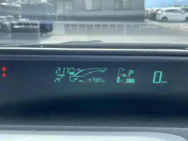 トヨタ アクア S 滋賀県 2012(平24)年 4.8万km ブラックマイカ 純正７インチナビ/【Bluetooth/CD/DVD/フルセグTV/SD】/モデリスタエアロ/ETC/D/Nシートヒーター/オートライト/純正フロアマット/プッシュスタート/ステアリングリモコン/スマートキー