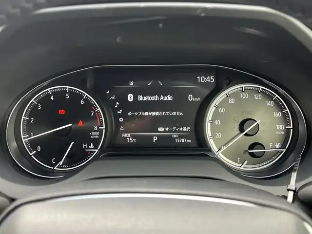 トヨタ ハリアー G 奈良県 2021(令3)年 1.6万km ホワイトパールクリスタルシャイン 純正８インチディスプレイオーディオ/（BT/AppleCarPlay/AndroidAuto）/レーダークルーズコントロール/バックカメラ/前後コーナーセンサー/プリクラッシュセーフティ/レーンキープアシスト/パワーバックドア/ハーフレザーシート/運転席パワーシート/前方ドライブレコーダー/ＥＴＣ２．０/純正18インチＡＷ/保証書/取り扱い説明書/スペアキーX1