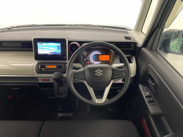 スズキ スペーシア HYBRID X 2トーン 宮崎県 2019(平31)年 3.1万km ツールグリーンパールメタリック/ブラック2トーン 社外ナビ(MDV-D706BTW)/CD/DVD/AM/FM/SD/Bluetooth/フルセグ/両側パワースライドドア/アイドリングストップ/横滑り防止装置/車線逸脱警報/コーナーセンサー/電動格納ミラー/ウィンカーミラー/ドライブレコーダー/バックカメラ/シートヒーター/フロアマット/サイドバイザー/LEDヘッドライト/サーキュレーター/ETC