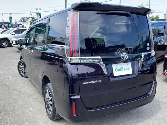 トヨタ エスクァイア Xi 道東・釧路十勝 2017(平29)年 11.3万km ボルドーマイカメタリック ワンオーナー/純正ナビ/フルセグ/Bluetooth/DISC/バックカメラ/純正エンジンスターター　キー一体型/トヨタセーフティセンス/・プリクラッシュセーフティ/・オートハイビーム/・レーンディパーチャーアラート/純正フロアマット/純正ドアバイザー/ETC/フォグランプ/左側パワースライドドア/アイドリンクストップ/ワイパーデアイザー/取扱説明書/メンテナンスノート
