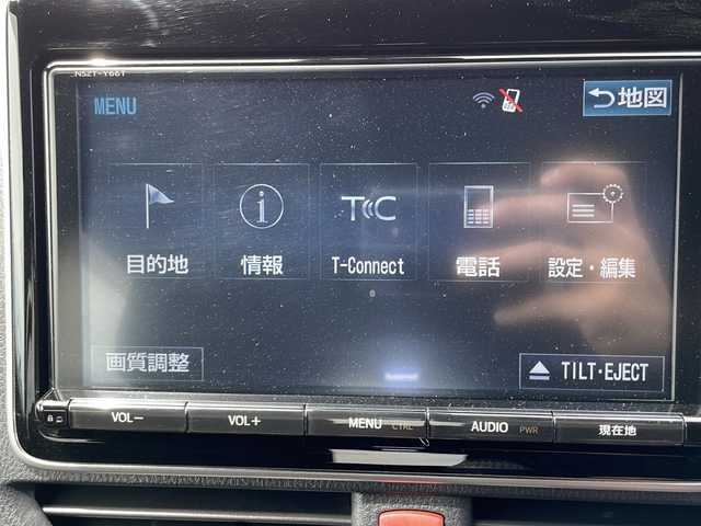 トヨタ エスクァイア Xi 道東・釧路十勝 2017(平29)年 11.3万km ボルドーマイカメタリック ワンオーナー/純正ナビ/フルセグ/Bluetooth/DISC/バックカメラ/純正エンジンスターター　キー一体型/トヨタセーフティセンス/・プリクラッシュセーフティ/・オートハイビーム/・レーンディパーチャーアラート/純正フロアマット/純正ドアバイザー/ETC/フォグランプ/左側パワースライドドア/アイドリンクストップ/ワイパーデアイザー/取扱説明書/メンテナンスノート