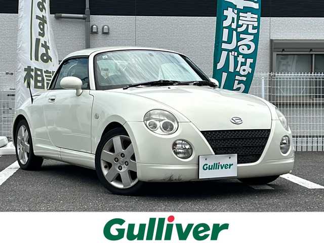 ダイハツ コペン アクティブトップ 三重県 2007(平19)年 9万km ホワイトパールマイカ 登録時89565km/禁煙車/KENWOODオーディオ(AM/FM/AUX/USB/CD)/momoハンドル/オープンカー/純正ホイール/AC/リモコンキー/取り扱い説明書/保証書