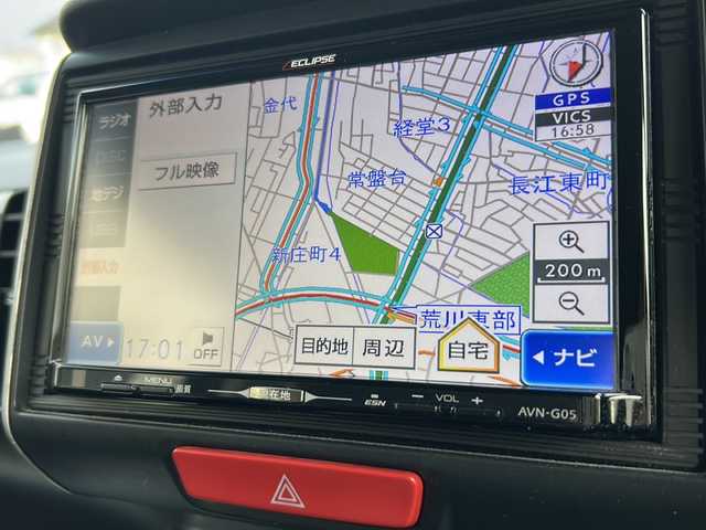 ホンダ Ｎ ＢＯＸ カスタム G Lパッケージ 富山県 2016(平28)年 7.5万km クリスタルブラックパール 社外ナビ（ワンセグTV）/パワースライドドア/ドライブレコーダー/バックカメラ/スマートキー/プッシュスタート/チップアップシート/アイドリングストップ/横滑り防止機能/盗難防止機能/オートライト/ETC