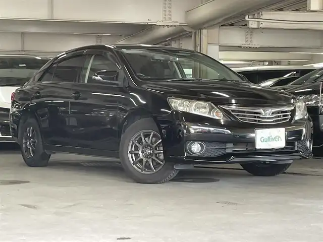 トヨタ アリオン A18 愛知県 2013(平25)年 11.7万km ブラック ケンウッドナビ/・FM/AM/Bluetooth/・CD/DVD再生/・フルセグTV/社外17インチAW/前後ドラレコ(DC4000R)/ETC/純正フロアマット/電格ミラー/ドアバイザー/ヘッドライトレベライザー/ISOFIX