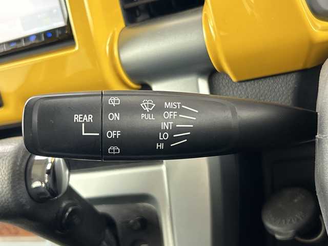 スズキ ハスラー G 愛知県 2016(平28)年 8.6万km アクティブイエロー/ブラック2トーンルーフ 禁煙車/２トーン/７インチナビ/（CD/AM/FM/Bluetooth/ワンセグTV)/衝突軽減ブレーキ/ETC/シートヒーター/アイドリングストップ/横滑り防止装置/ベンチシート/スマートキー/スペアキー有/プッシュスタート/純正フロアマット/オートエアコン/ドアバイザー