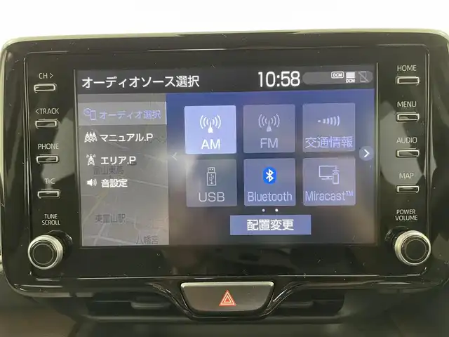 トヨタ ヤリスクロス ハイブリッド Z 富山県 2020(令2)年 1.4万km ホワイトパールクリスタルシャイン 純正ディスプレイオーディオ/ナビ機能あり/フルセグTV/Bluetooth/全周囲モニター/ETC2.0/LEDオートライト/オートハイビーム/レーダークルーズコントロール/パワーシート/シートヒーター/パワーバックドア/トヨタセーフティセンス/HUD/BSM/純正ドアバイザー/純正フロアマット/純正18インチアルミ