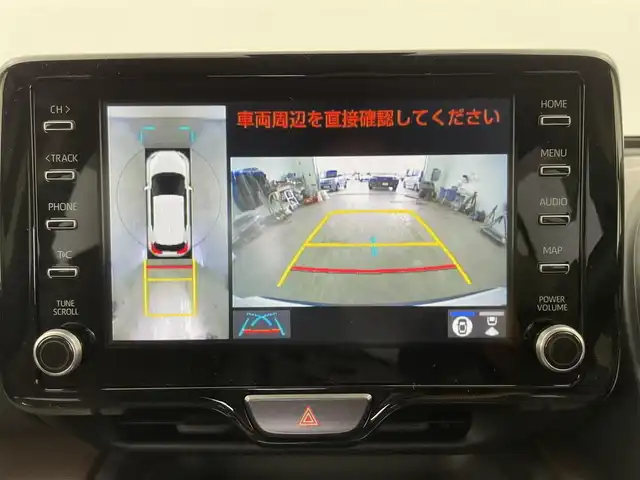 トヨタ ヤリスクロス ハイブリッド Z 富山県 2020(令2)年 1.4万km ホワイトパールクリスタルシャイン 純正ディスプレイオーディオ/ナビ機能あり/フルセグTV/Bluetooth/全周囲モニター/ETC2.0/LEDオートライト/オートハイビーム/レーダークルーズコントロール/パワーシート/シートヒーター/パワーバックドア/トヨタセーフティセンス/HUD/BSM/純正ドアバイザー/純正フロアマット/純正18インチアルミ