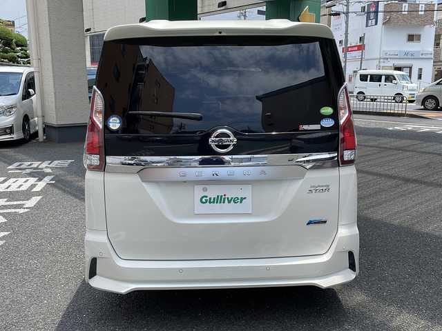 日産 セレナ ハイウェイスター G 大阪府 2016(平28)年 3.5万km ブリリアントホワイトパール ワンオーナー/メモリナビ/フルセグテレビ/バックカメラ/フリップダウンモニター/ウィンカーミラー/クルーズコントロール/ドアバイザー/プッシュスタート/両側パワースライドドア/ETC/新車保証書/取扱説明書