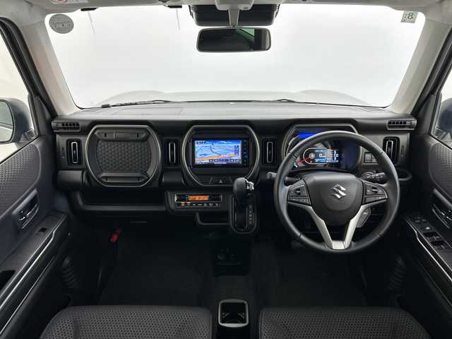スズキ ハスラー タフワイルド 愛知県 2024(令6)年 0.2万km スチールシルバーM 純正ナビ/・Bluetooth/・CD/DVD/・フルセグテレビ/・SD音楽録音/シートヒーター/衝突軽減ブレーキ/レーンキープアシスト/オートマチックハイビーム/先行車発進お知らせ/誤発進抑制機能/コーナーセンサー/レーダークルーズコントロール/LEDヘッドライト/フォグランプ