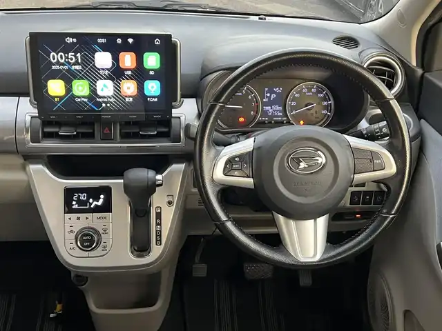 ダイハツ キャスト スタイル G SAⅡ 山口県 2016(平28)年 7.3万km ディープブルークリスタルマイカ 社外ディスプレイオーディオ/　＆バックカメラ/純正フロアマット/純正ドアバイザー/純正LEDヘッドライト/純正フォグランプ/純正15インチアルミ/スマートキー/エンジンプッシュスタート/オートライト/ETC