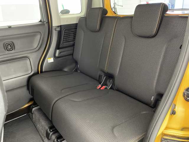 スズキ スペーシア ギア HYBRID XZ 宮崎県 2019(令1)年 4.9万km アクティブイエロー/ガンメタリック2トーン 純正ナビ/Ｂｌｕｅｔｏｏｔｈ/フルセグＴＶ/ＣＤ／ＤＶＤ/アラウンドビューモニター/バックカメラ/両側パワースライドドア/ドライブレコーダー/Ｄ／Ｎ席シートヒーター/コーナセンサー/スペアキー/ＥＴＣ