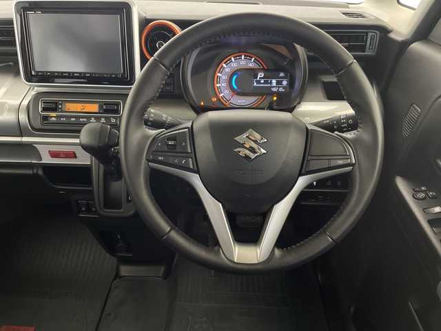 スズキ スペーシア ギア HYBRID XZ 宮崎県 2019(令1)年 4.9万km アクティブイエロー/ガンメタリック2トーン 純正ナビ/Ｂｌｕｅｔｏｏｔｈ/フルセグＴＶ/ＣＤ／ＤＶＤ/アラウンドビューモニター/バックカメラ/両側パワースライドドア/ドライブレコーダー/Ｄ／Ｎ席シートヒーター/コーナセンサー/スペアキー/ＥＴＣ