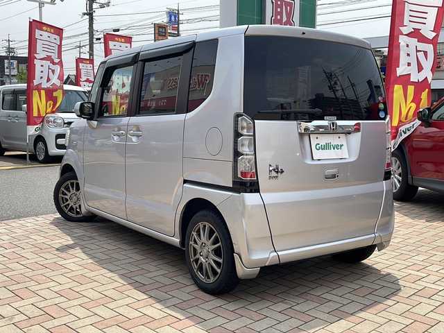 ホンダ Ｎ ＢＯＸ ＋ G 鳥取県 2012(平24)年 15万km アラバスターシルバーメタリック ○スマートキー/○純正ナビ(ワンセグTV/CD/FM)/○ベンチシート/○ETC/○AAC/○USB/○フリップダウンモニター /○社外LED
