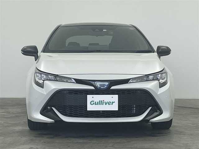 トヨタ カローラ スポーツ ハイブリッドG 群馬県 2022(令4)年 1.6万km アティチュードブラックマイカ/プラチナホワイトパールマイカ 純正ディスプレイオーディオ　バックカメラ　レーダークルーズコントロール　ＬＥＤライト　ＡＨＢ　シートヒーター　純正１６インチＡＷ　クリアランスソナー　ドライブレコーダー　プッシュスタート　禁煙車