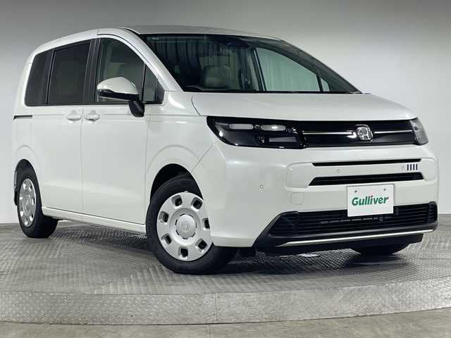 ホンダ フリード AIR 神奈川県 2025(令7)年 0.1千km プラチナホワイトパール 登録済未使用車/ホンダセンシング/純正8インチナビ/・BT/フルセグTV/USB/AM/FM/バックカメラ/両側電動スライドドア/電動サイドブレーキ/オートブレーキホールド/ステアリングスイッチ/Autoライト/スマートキー/プッシュスタートボタン/電動格納ミラー/ウィンカーミラー/シートリフター/ECON/LEDヘッドライト/SOSコール