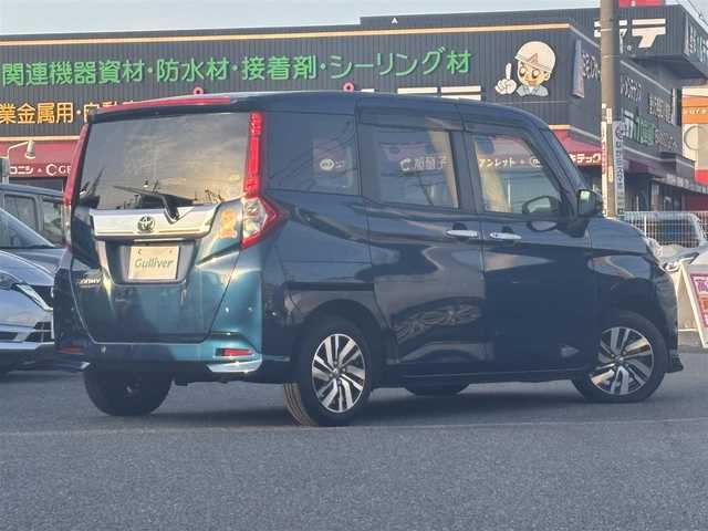 トヨタ ルーミー カスタムG 愛知県 2019(令1)年 1.5万km レーザーブルークリスタルシャイン /禁煙/ワンオーナー//ディーラー整備記録簿R3.4.6//純正9型ナビ/フルセグ/BT/CD/DVD/MSV//バックカメラ/ビルトインETC/純正ドラレコ//純正12型フリップダウンモニター//両側パワースライドドア//革巻きステア/ステアスイッチ//前席シートヒーター/シートリフター//クルーズコントロール//先行車発進告知/アイドリングストップ/横滑り防止//LDA/PCS//純正14インチAW//プッシュスタート/スマートキー//LEDオートライト/オートハイビーム/LEDフォグ//オートリトラウィンカーミラー//リアロールサンシェード//シートバックテーブル//コーナーセンサー//純正フロアマット//純正ドアバイザー//保証書//取扱説明書//スペアスマートキー有り