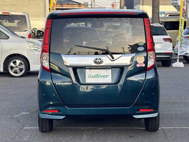 トヨタ ルーミー カスタムG 愛知県 2019(令1)年 1.5万km レーザーブルークリスタルシャイン /禁煙/ワンオーナー//ディーラー整備記録簿R3.4.6//純正9型ナビ/フルセグ/BT/CD/DVD/MSV//バックカメラ/ビルトインETC/純正ドラレコ//純正12型フリップダウンモニター//両側パワースライドドア//革巻きステア/ステアスイッチ//前席シートヒーター/シートリフター//クルーズコントロール//先行車発進告知/アイドリングストップ/横滑り防止//LDA/PCS//純正14インチAW//プッシュスタート/スマートキー//LEDオートライト/オートハイビーム/LEDフォグ//オートリトラウィンカーミラー//リアロールサンシェード//シートバックテーブル//コーナーセンサー//純正フロアマット//純正ドアバイザー//保証書//取扱説明書//スペアスマートキー有り